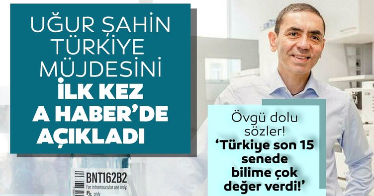 SON DAKİKA: BionTech'in kurucusu Uğur Şahin'den Türkiye müjdesi: İlk kez A Haber canlı yayınında duyurdu
