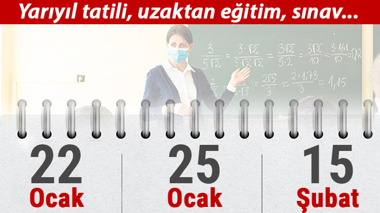 Son dakika haberi: Milli Eğitim Bakanlığı'ndan flaş sınav, uzaktan eğitim ve yarıyıl tatili açıklaması!